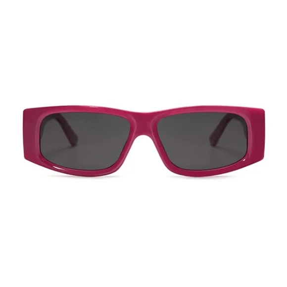 ?New Pink Rectangle Polarized Sunglasses Fashion Trendy Narrow Square Accessories | New Pink Rectangle Polarized Sunglasses  main image 3